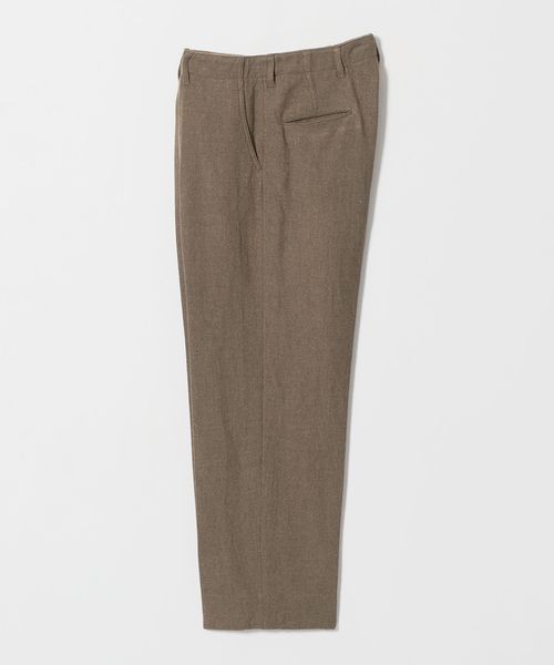 KAPTAIN SUNSHINE/＜KAPTAIN SUNSHINE＞SERGE FLAT WIDE PANTS/フラット ワイドパンツ/スラックス