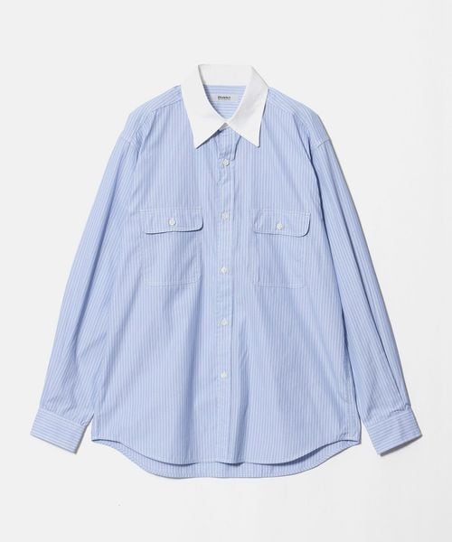 District/＜District＞ダブルポケット レギュラーカラー シャツ/シャツ / ブラウス