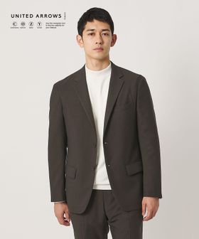 UNITED ARROWS/テックツイル シングル 2ボタン テーラードジャケット UA COZY ウォッシャブル ヨコストレッチ/セットアップ ジャケット