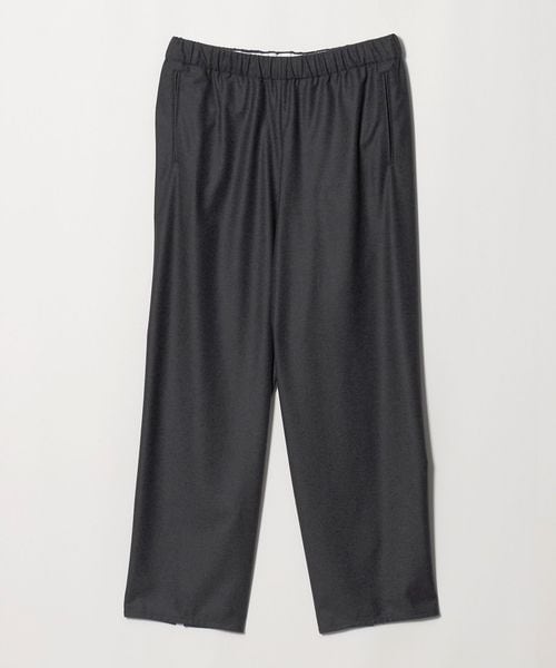 OVERCOAT/＜OVERCOAT＞DRAWSTRING TROUSER/フランネル ドローストリング トラウザー/イージーパンツ