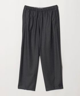 OVERCOAT/＜OVERCOAT＞DRAWSTRING TROUSER/フランネル ドローストリング トラウザー/イージーパンツ