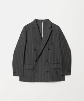 OVERCOAT/＜OVERCOAT＞DOUBLE BREASTED JACKET/ピンストライプ ダブル 6ボタン ジャケット/テーラードジャケット