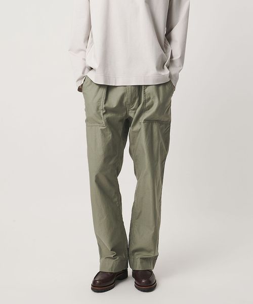 UNITED ARROWS/オーガニックコットン バックサテン ファティーグパンツ/その他パンツ