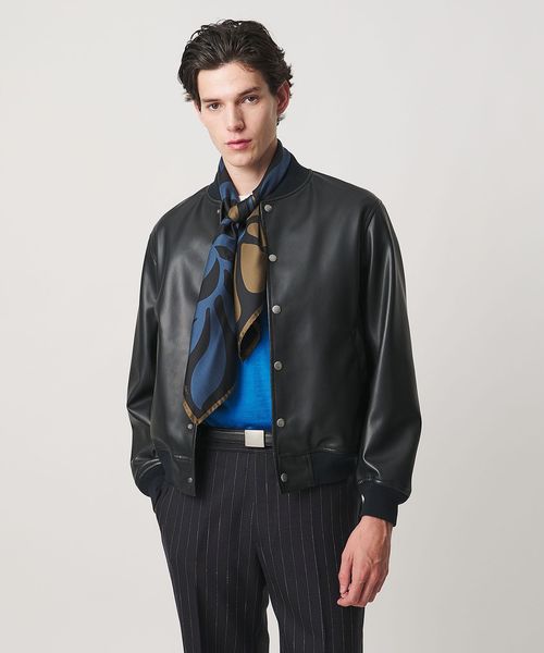 UNITED ARROWS/レザーライク ボンバージャケット/その他コート / ブルゾン