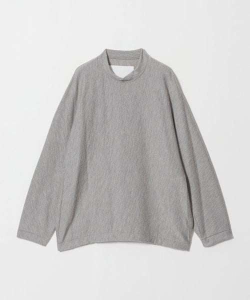 nonnotte/＜nonnotte＞MELTON DRAPING LONGSLEEVE PULLOVER/ロングスリーブ プルオーバー/Tシャツ / カットソー