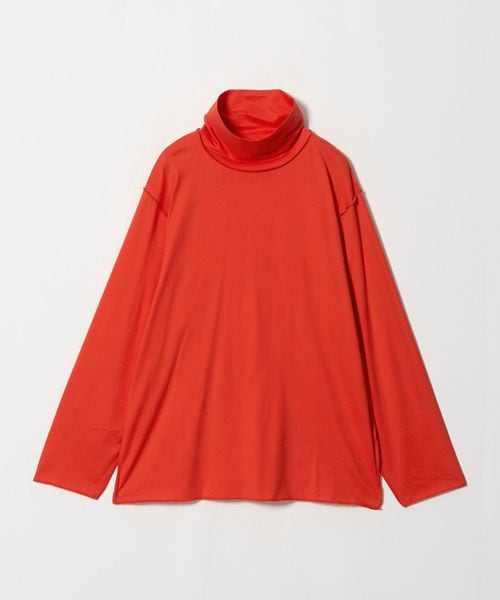 SEEALL/＜SEEALL＞RAW EDGE HI NECK/ロウエッジ ハイネック Tシャツ/Tシャツ / カットソー