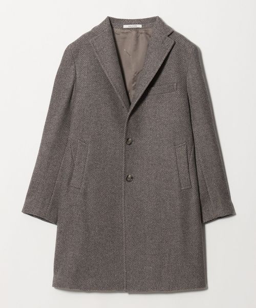 TAGLIATORE/＜TAGLIATORE＞ヘリンボーン チェスターコート/チェスターコート