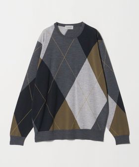 JOHN SMEDLEY/＜JOHN SMEDLEY＞アーガイル クルーネック ニット/ニット / セーター
