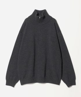 ATON/＜ATON＞HALF ZIP SWEATER/ハーフジップ セーター/ニット / セーター