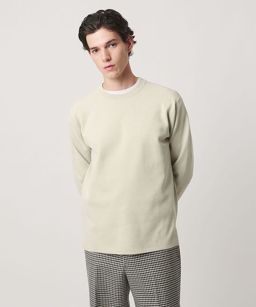 UNITED ARROWS/フォーシーズンズ ミラノリブ クルーネック ニット/ニット / セーター