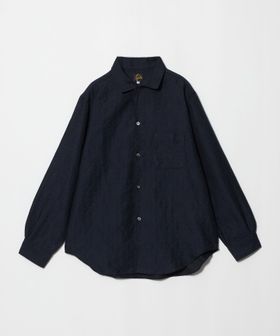 NEEDLES/＜NEEDLES＞Pin―Tuck Collar Shirt/ジオメトリック ジャガード オープンカラーシャツ/シャツ / ブラウス