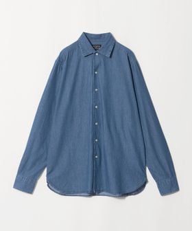 GUY ROVER/＜GUY ROVER＞シャンブレー ワンピースカラー シャツ/シャツ / ブラウス
