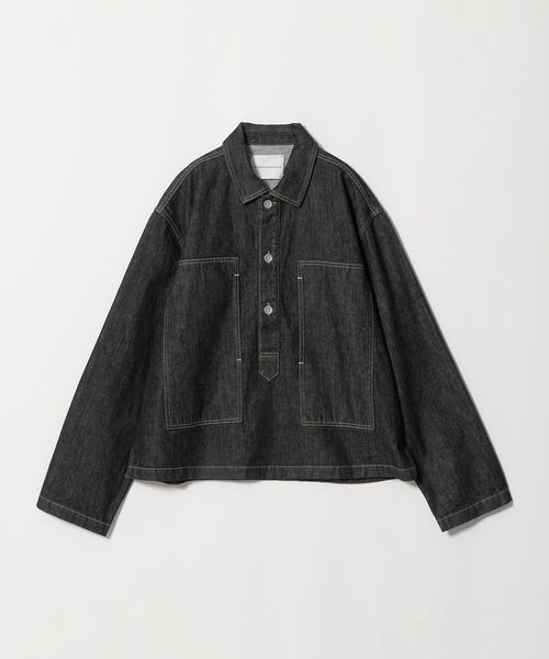 STUDIO NICHOLSON/＜STUDIO NICHOLSON＞YORK POPOVER DENIM SHIRT/デニム プルオーバーシャツ/シャツ / ブラウス