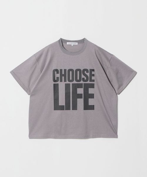 KATHARINE HAMNETT/＜KATHARINE HAMNETT＞SLOGAN BIG TEE/スローガン ビック Tシャツ/Tシャツ / カットソー