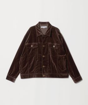 KATHARINE HAMNETT/＜KATHARINE HAMNETT＞VELVET TRACKERS JACKET/ベルベット トラッカージャケット/その他コート / ブルゾン