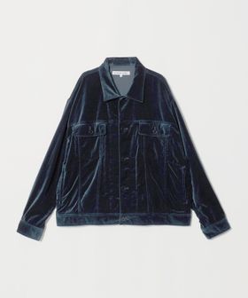 KATHARINE HAMNETT/＜KATHARINE HAMNETT＞VELVET TRACKERS JACKET/ベルベット トラッカージャケット/その他コート / ブルゾン
