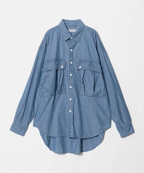 KATHARINE HAMNETT/＜KATHARINE HAMNETT＞ デニム パラシュートシャツ/シャツ / ブラウス
