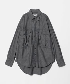 KATHARINE HAMNETT/＜KATHARINE HAMNETT＞ デニム パラシュートシャツ/シャツ / ブラウス