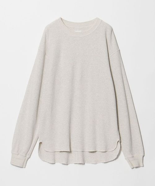 KURO/＜KURO＞ THERMAL CREW/クルーネック サーマル/Tシャツ / カットソー