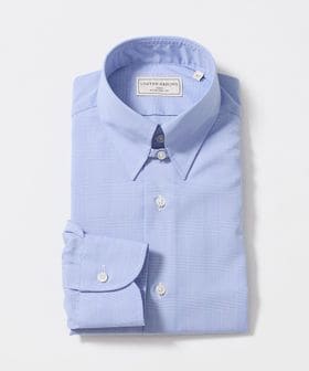 UNITED ARROWS/イージーケア AG グレンプレイド タブカラーシャツ 抗菌防臭/シャツ / ブラウス