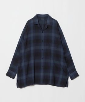 MAATEE&SONS/＜MAATEE&SONS＞OPEN COLLAR SHIRT/チェック オープンカラー シャツ/シャツ / ブラウス