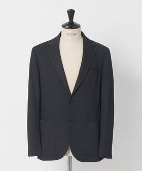 UNITED ARROWS/ハウンドトゥース ジャージ シングル 2ボタン テーラードジャケット COMFORT EASY―MODEL/セットアップ ジャケット