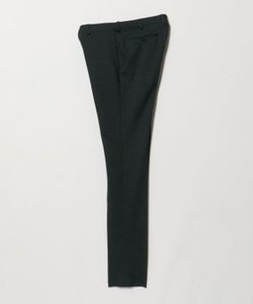 UNITED ARROWS/ハウンドトゥース ジャージ サイドエクステンド ノープリーツ スラックス COMFORT EASY―MODEL/セットアップ パンツ