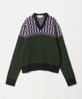 MARNI/＜MARNI＞ジオメトリックモチーフ ジャンパー/ニット / セーター