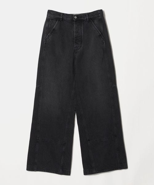 MARNI/＜MARNI＞ブラック デニム オーバーサイズ ワークウェアトラウザー/デニムパンツ