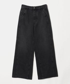 MARNI/＜MARNI＞ブラック デニム オーバーサイズ ワークウェアトラウザー/デニムパンツ