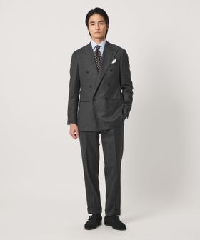 UNITED ARROWS/Vitale Barberis Canonico フランネル ダブル 6ボタン スーツ MC―MODEL/スーツ / セットアップ