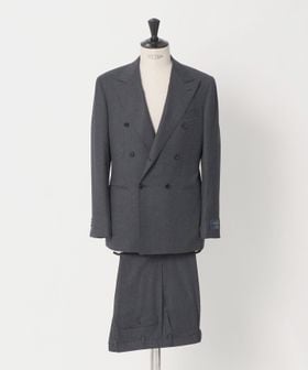 UNITED ARROWS/Vitale Barberis Canonico フランネル ダブル 6ボタン スーツ MC―MODEL/スーツ / セットアップ