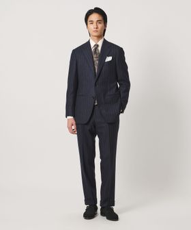 UNITED ARROWS/Vitale Barberis Canonico チョークストライプ シングル ３ボタン スーツ MC―MODEL/スーツ / セットアップ