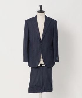 UNITED ARROWS/Vitale Barberis Canonico チョークストライプ シングル ３ボタン スーツ MC―MODEL/スーツ / セットアップ
