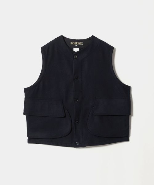 HAVERSACK/＜Haversack＞メルトン ベスト/ベスト