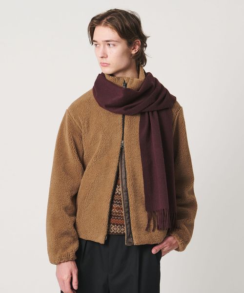 UNITED ARROWS/アーバン ボアパイル ジップブルゾン/その他コート / ブルゾン
