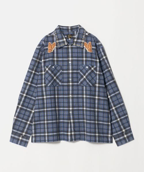 NEEDLES/＜NEEDLES＞One up Shirt Plaid/チェック ワンナップカラーシャツ/シャツ / ブラウス