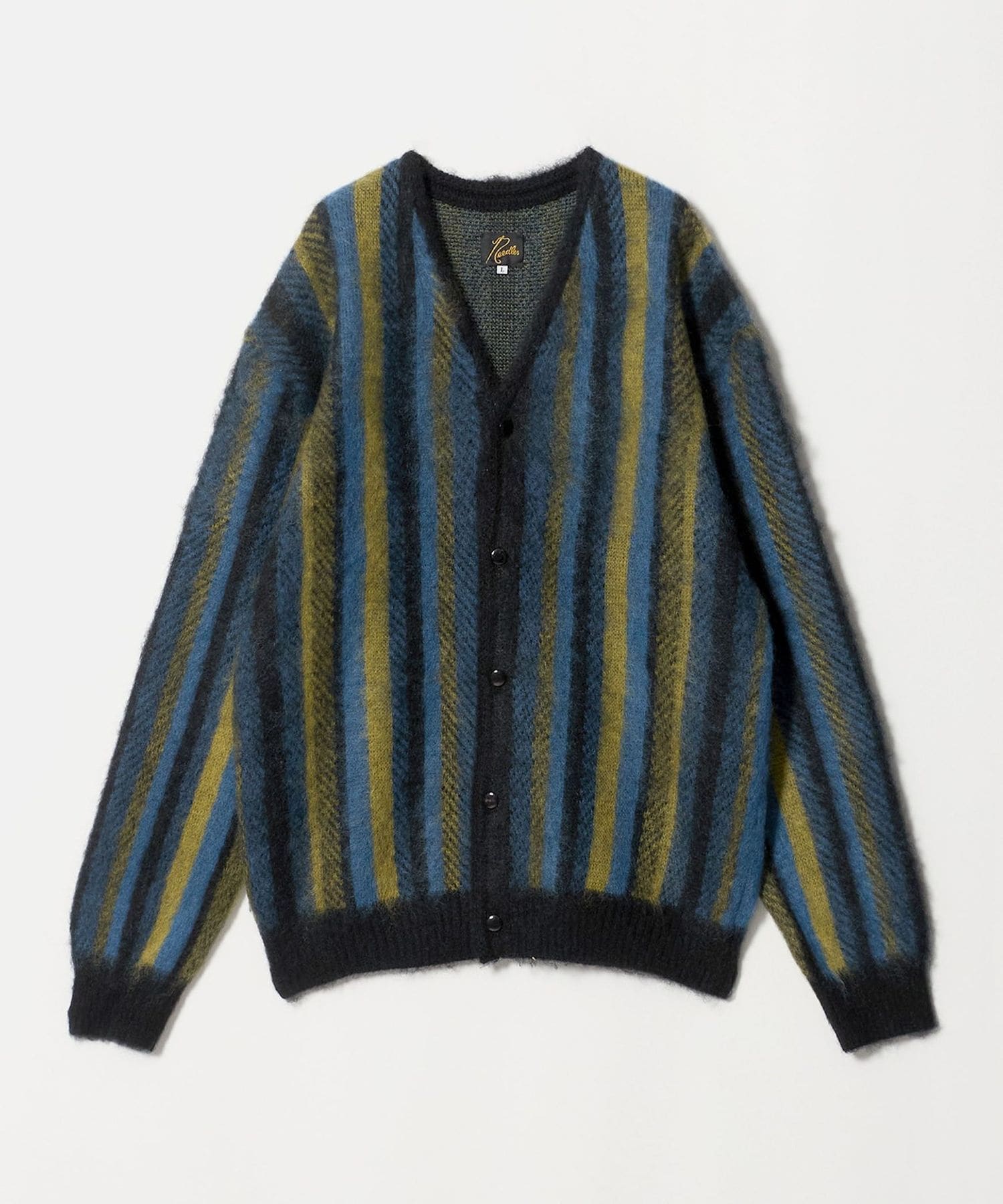 NEEDLES＞Cardigan Stripe/ストライプ カーディガン