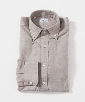 Charvet/＜Charvet＞グレー ボタンダウン シャツ/シャツ / ブラウス