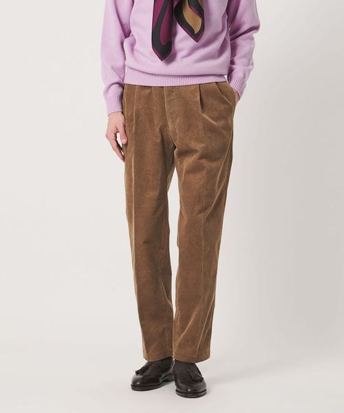 UNITED ARROWS/コーデュロイ 2プリーツ キャロット  パンツ/その他パンツ