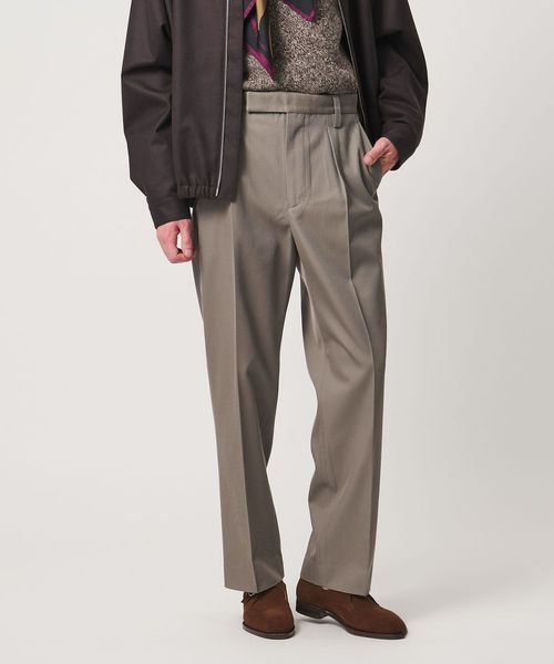 UNITED ARROWS/ウーステッドカルゼ ミリタリー トラウザーズ/スラックス