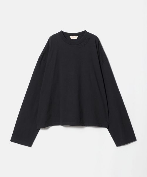 MARNI/＜MARNI＞ロングスリーブTシャツ パッチロゴ/Tシャツ / カットソー