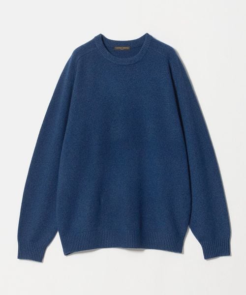 UNITED ARROWS/ウール/カシミヤ ミドルゲージ クルーネック ニット/ニット / セーター