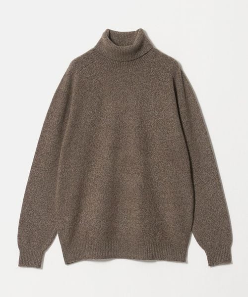 UNITED ARROWS/ウール/カシミヤ ミドルゲージ タートルネック ニット/ニット / セーター