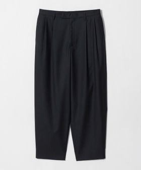 District/＜District＞ウール ストライプ 2プリーツ バレル ワイドパンツ/その他パンツ