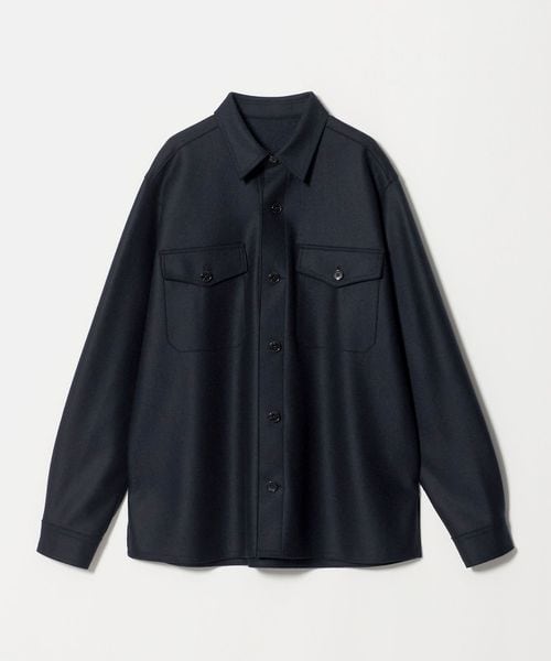 UNITED ARROWS/ジャージメルトン CPO シャツ/シャツ / ブラウス