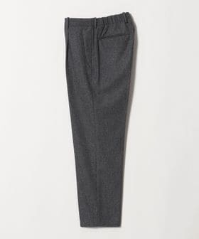UNITED ARROWS/フランネル バックシャーリング 1プリーツ リラックス テーパード スラックス/イージーパンツ