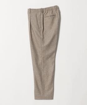 UNITED ARROWS/フランネル バックシャーリング 1プリーツ リラックス テーパード スラックス/イージーパンツ