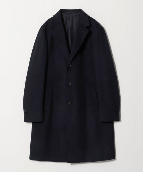 UNITED ARROWS/ウール/カシミヤ ビーバー シングル 3ボタン チェスターコート/チェスターコート