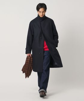 UNITED ARROWS/ウーステッド メルトン バルマカーンコート/ステンカラーコート